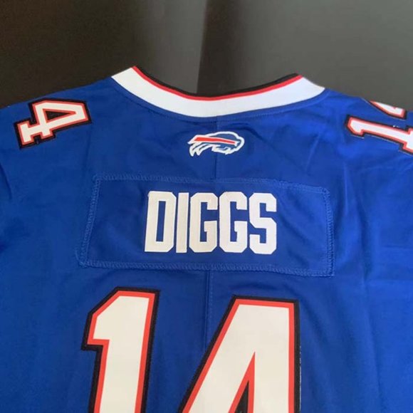 Nike Buffalo Bills Stefon Diggs #14 Home Jersey NFL - Picture 10 of 10